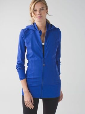 lululemon athletica vintage Daily Practice Jacket - Sapphire Blue